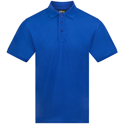 ProRTX RX109 Pro Royal Blue Wicking Polo Shirt