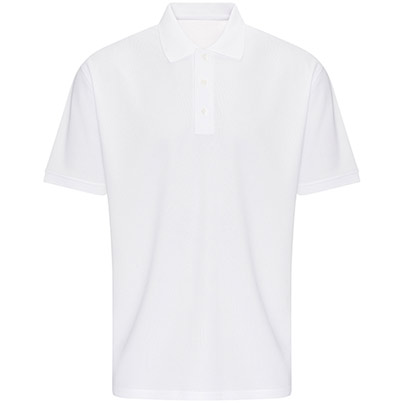 ProRTX RX109 Pro White Wicking Polo Shirt