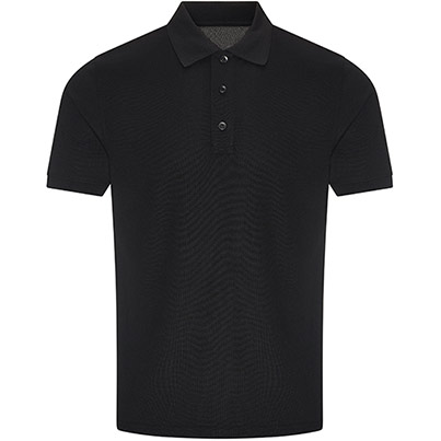 ProRTX RX109 Pro Black Wicking Polo Shirt