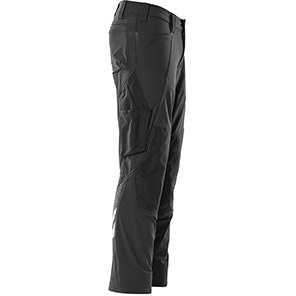 MASCOT ACCELERATE 18479 Men’s Black Work Trousers with Kneepad Pockets