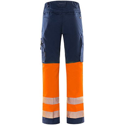 Fristads 2705 Navy/Orange Hi-Vis Trousers