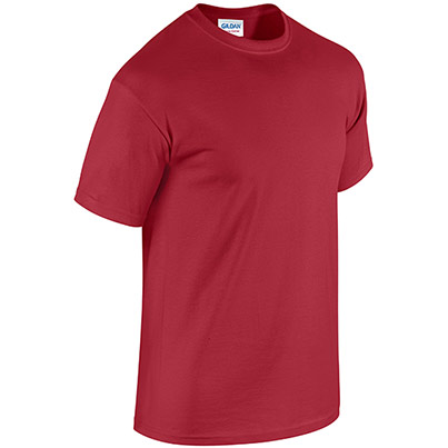 Gildan HeavyCotton GD005 Cardinal Red T-Shirt