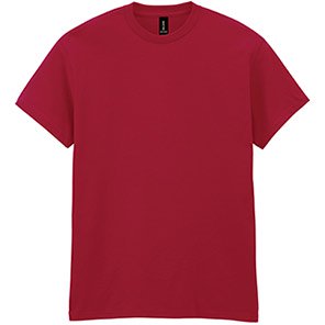 Gildan HeavyCotton GD005 Cardinal Red T-Shirt 3XL