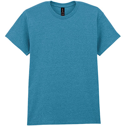 Gildan HeavyCotton GD005 Heather Sapphire T-Shirt