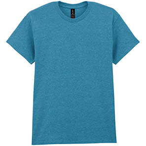 Gildan HeavyCotton GD005 Heather Sapphire T-Shirt 3XL