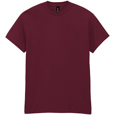 Gildan HeavyCotton GD005 Maroon T-Shirt