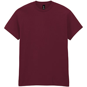 Gildan HeavyCotton GD005 Maroon T-Shirt 5XL