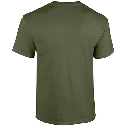 Gildan HeavyCotton GD005 Military Green T-Shirt
