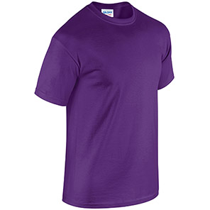 Gildan HeavyCotton GD005 Purple T-Shirt