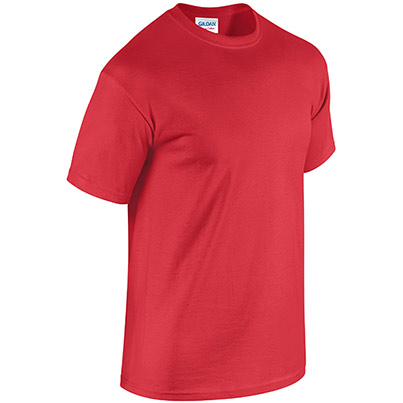 Gildan HeavyCotton GD005 Red T-Shirt