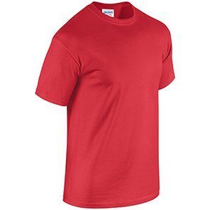 Gildan HeavyCotton GD005 Red T-Shirt