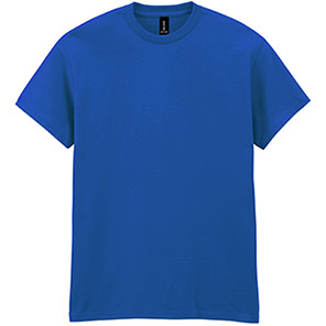Gildan HeavyCotton GD005 Royal Blue T-Shirt 5XL