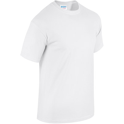 Gildan HeavyCotton GD005 White T-Shirt