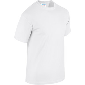 Gildan HeavyCotton GD005 White T-Shirt