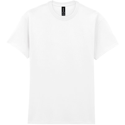 Gildan HeavyCotton GD005 White T-Shirt