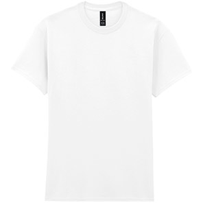 Gildan HeavyCotton GD005 White T-Shirt 5XL