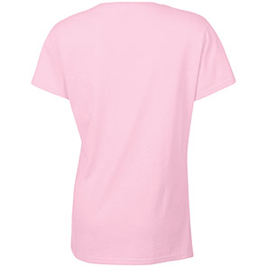 Gildan HeavyCotton GD006 Women’s Light Pink T-Shirt
