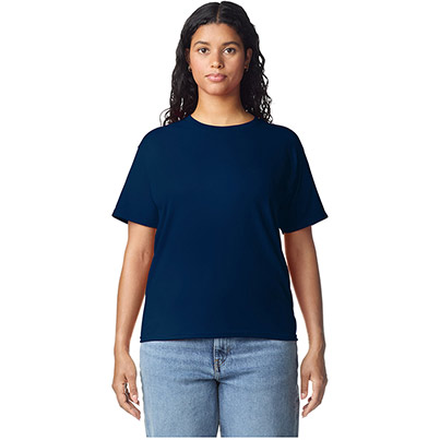 Gildan HeavyCotton GD006 Women’s Navy T-Shirt