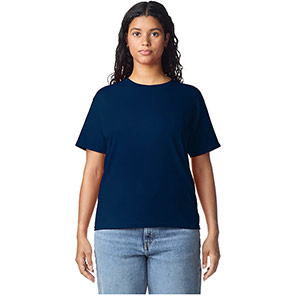 Gildan HeavyCotton GD006 Women’s Navy T-Shirt