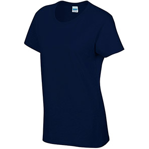 Gildan HeavyCotton GD006 Women’s Navy T-Shirt