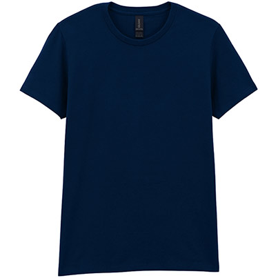 Gildan HeavyCotton GD006 Women’s Navy T-Shirt