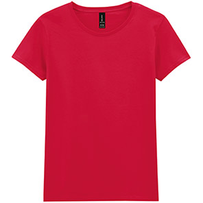 Gildan HeavyCotton GD006 Women’s Red T-Shirt 3XL
