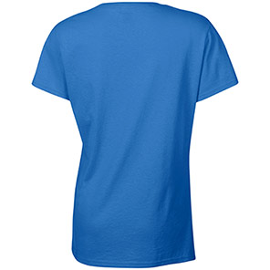 Gildan HeavyCotton GD006 Women’s Royal Blue T-Shirt