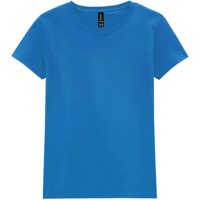 Gildan HeavyCotton GD006 Women’s Royal Blue T-Shirt
