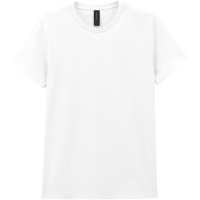 Gildan HeavyCotton GD006 Women’s White T-Shirt