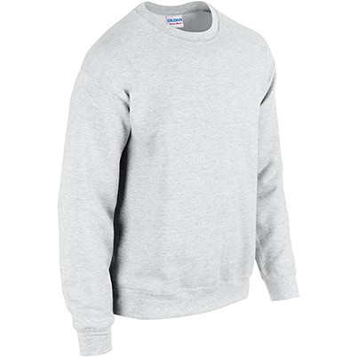 Gildan HeavyBlend GD056 Men’s Ash Crew-Neck Sweatshirt