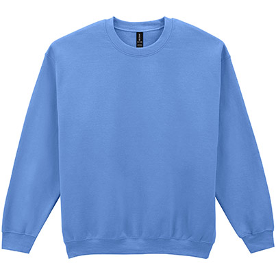 Gildan HeavyBlend GD056 Men’s Carolina Blue Crew-Neck Sweatshirt