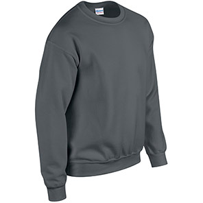 Gildan HeavyBlend GD056 Men’s Charcoal Crew-Neck Sweatshirt