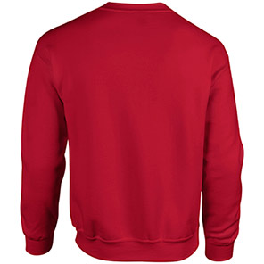 Gildan HeavyBlend GD056 Men’s Cherry Red Crew-Neck Sweatshirt