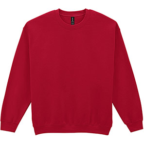 Gildan HeavyBlend GD056 Men’s Cherry Red Crew-Neck Sweatshirt 3XL