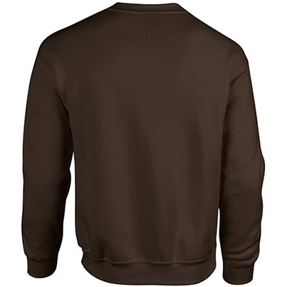 Gildan HeavyBlend GD056 Men’s Dark Chocolate Crew-Neck Sweatshirt