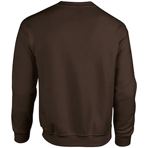 Gildan HeavyBlend GD056 Men’s Dark Chocolate Crew-Neck Sweatshirt