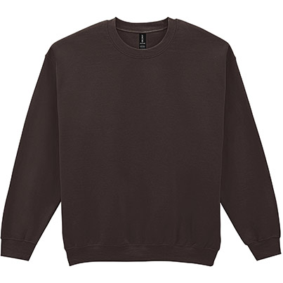 Gildan HeavyBlend GD056 Men’s Dark Chocolate Crew-Neck Sweatshirt