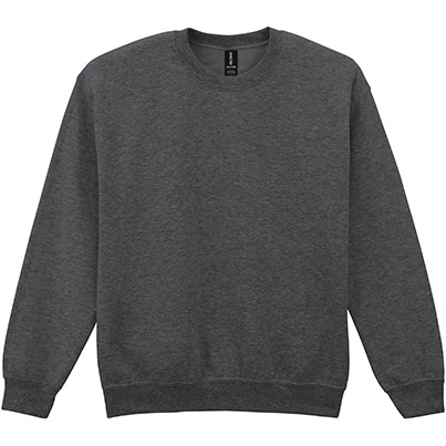 Gildan HeavyBlend GD056 Men’s Fan Charcoal Heather Crew-Neck Sweatshirt