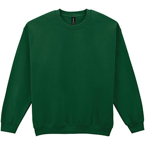 Gildan HeavyBlend GD056 Men’s Fan Dark Green Crew-Neck Sweatshirt 3XL