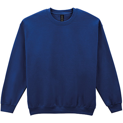 Gildan HeavyBlend GD056 Men’s Fan Deep Royal Blue Crew-Neck Sweatshirt