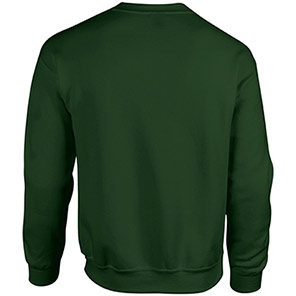 Gildan HeavyBlend GD056 Men’s Forest Green Crew-Neck Sweatshirt