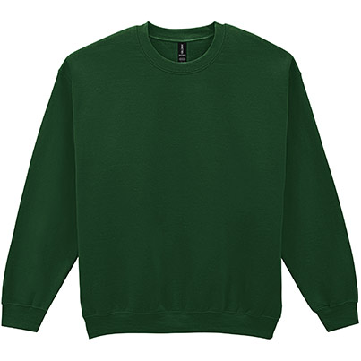 Gildan HeavyBlend GD056 Men’s Forest Green Crew-Neck Sweatshirt
