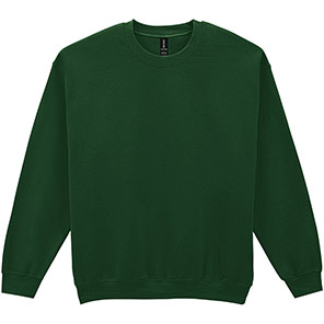 Gildan HeavyBlend GD056 Men’s Forest Green Crew-Neck Sweatshirt 5XL