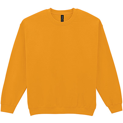 Gildan HeavyBlend GD056 Men’s Gold Crew-Neck Sweatshirt