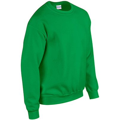 Gildan HeavyBlend GD056 Men’s Irish Green Crew-Neck Sweatshirt