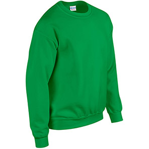 Gildan HeavyBlend GD056 Men’s Irish Green Crew-Neck Sweatshirt