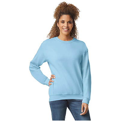 Gildan HeavyBlend GD056 Men’s Light Blue Crew-Neck Sweatshirt
