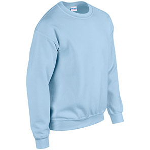 Gildan HeavyBlend GD056 Men’s Light Blue Crew-Neck Sweatshirt