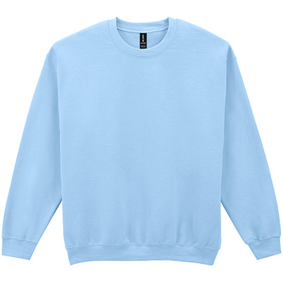 Gildan HeavyBlend GD056 Men’s Light Blue Crew-Neck Sweatshirt