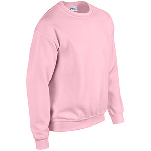 Gildan HeavyBlend GD056 Men’s Light Pink Crew-Neck Sweatshirt
